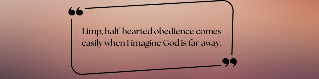 Obedience from a Distance (1)