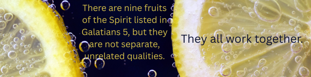 The Fruit of the Spirit (1)